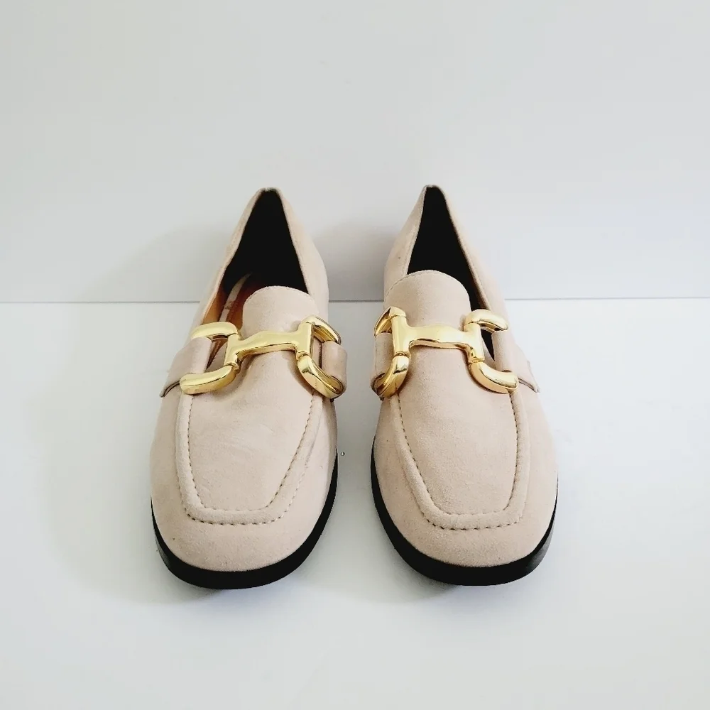 NEW Diba True Beige Suede Loafers